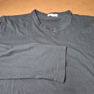 James Perse Dark Teal Long Sleeve Tee